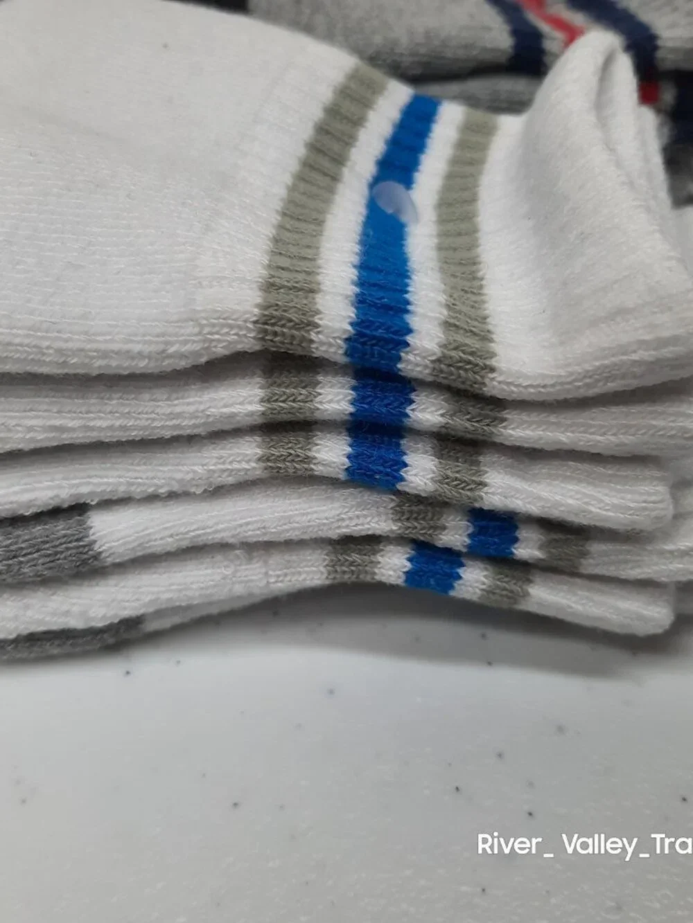 Zone Pro Boys Toddler Full Cushion Crew Socks 6 Pair Pack Shoe Size 4-8.5 New